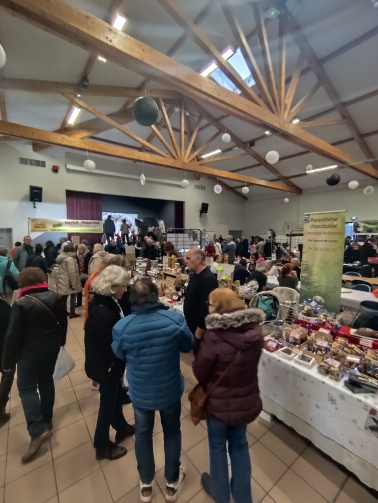 Marché de Noël St Romain Le Puy, 2025