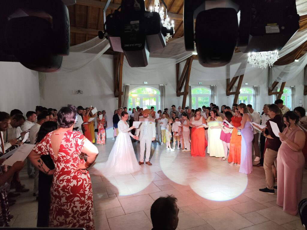 Mariage au Château de Montrouge, Savigneux 42